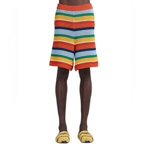 MARNI
Marni x No Vacancy Inn Striped Knit Shorts